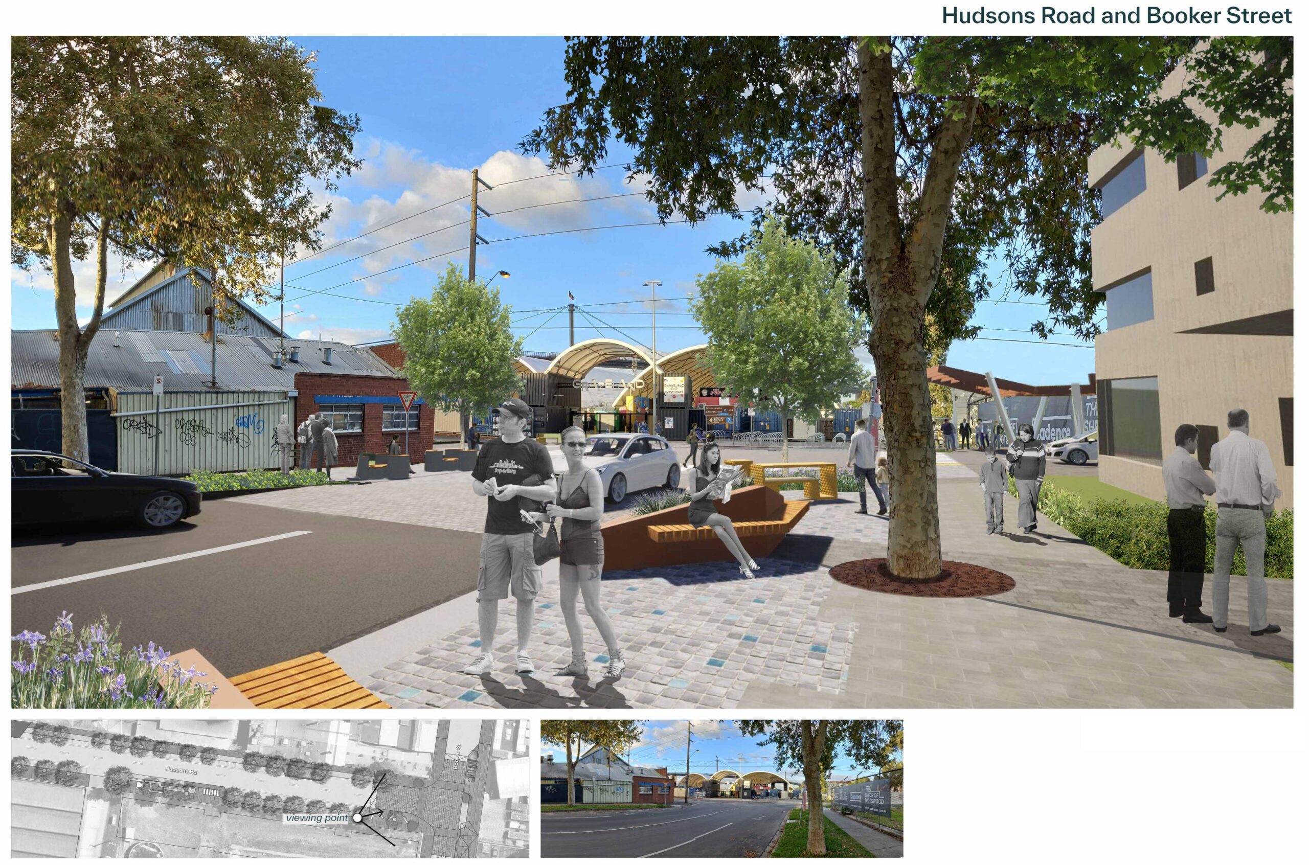 Hudsons Road Streetscape Masterplan - Thumbnail